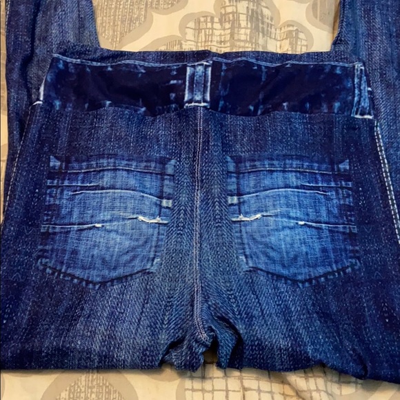 Denim-look leggings, OS NEW! - Picture 4 of 4